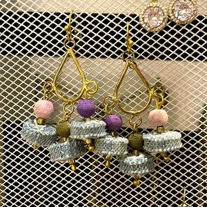 Cute Boho Earrings Never Worn